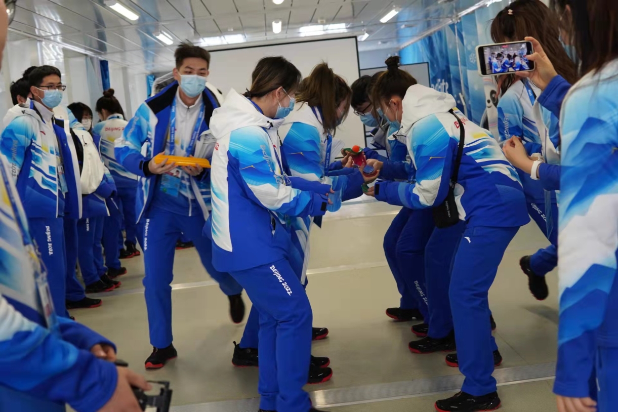 中国音乐学院志愿者参与冬奥会赛事服务工作准备及演练情况